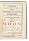 STREETE, THOMAS. Astronomia Carolina.  1716